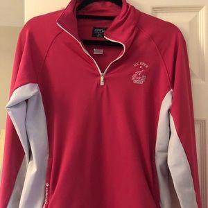 Girls Golf Pullover - US Open